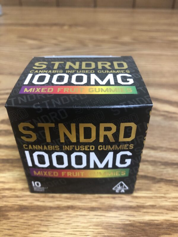 cannabis gummies stnrd 1000mg mixed fruit cannabis gummies uk