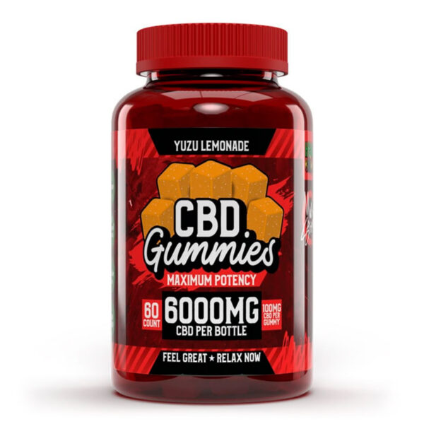 weed gummies yuzu lemonade 6000mg cbd gummies