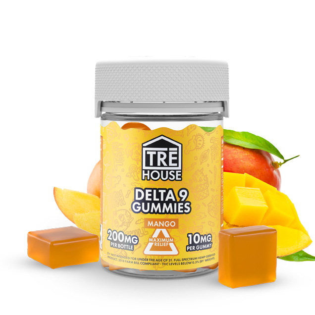 delta 9 gummies tre house 200mg delta 9 gummies mango