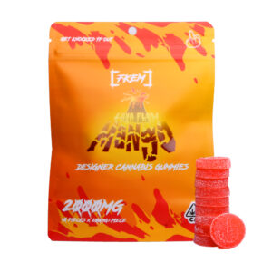 Buy THC Gummies - FKEM 2000mg THC Gummies - Mango